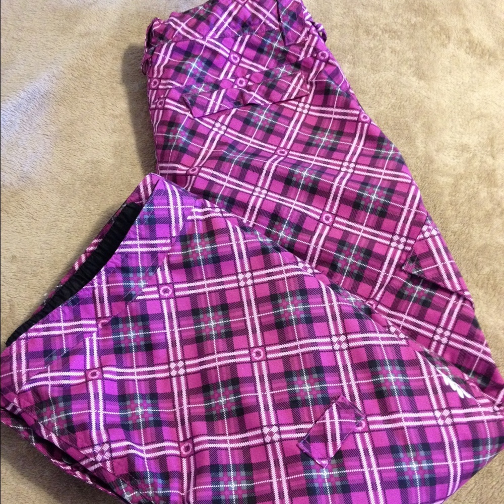 Betty Rides Plaid Women's Insulated Snow Sports Pants